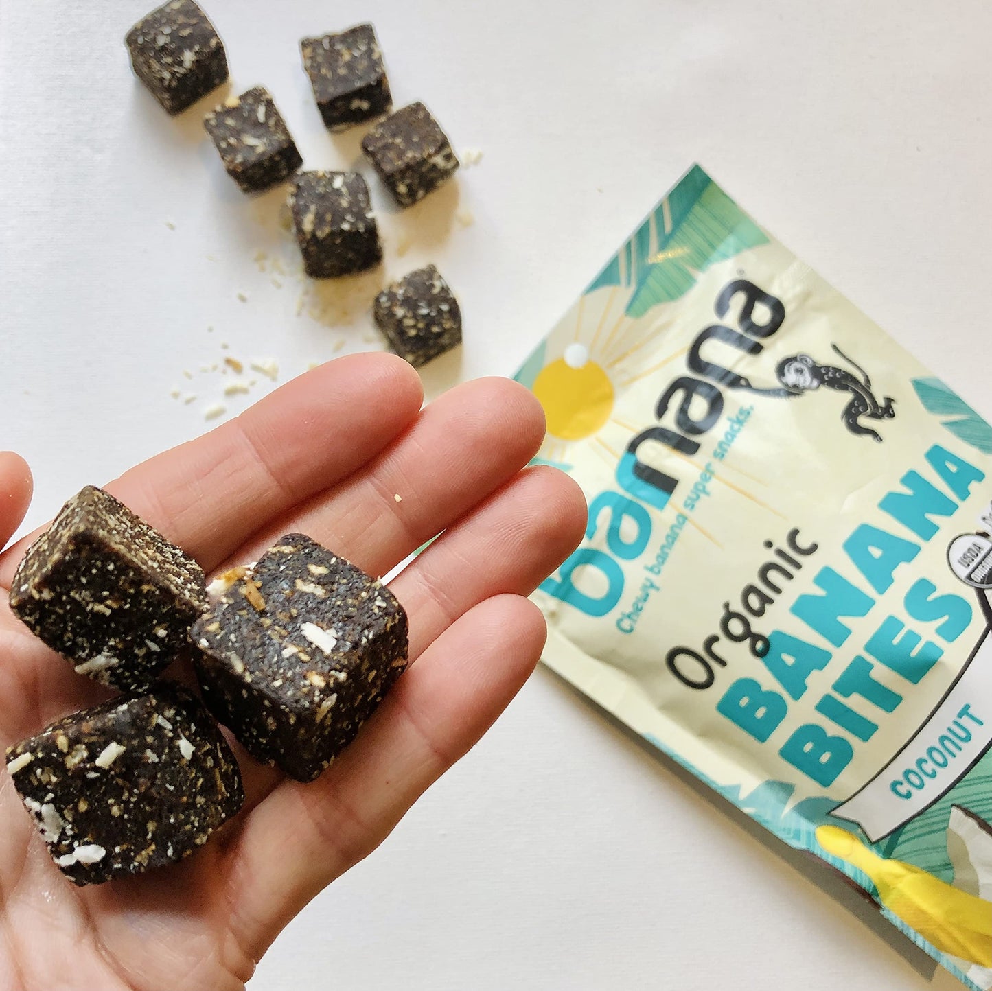 Barnana Organic Chewy Banana Bites - Coconut - 3.5 Ounce - Delicious Barnana Potassium Rich Banana Snacks - Lunch Dinner Sports