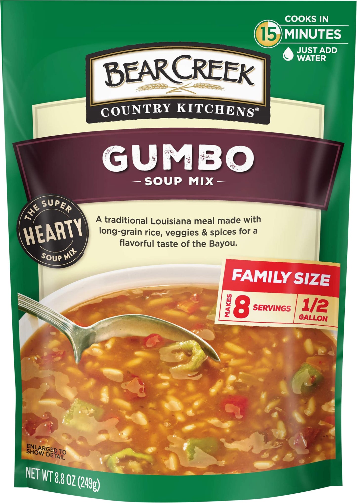 Bear Creek Soup Mix, Gumbo, 8.8 Ounce