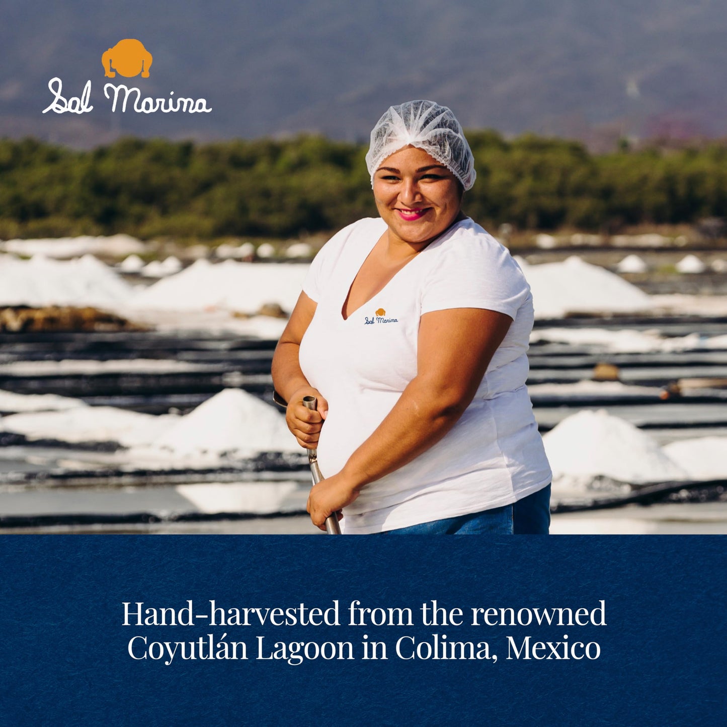 Sal Marina | Sea Salt & Sea Salt Flower 11Oz | Kosher Salt 100% Natural - Vegan Gluten Free Organic Table Salt Seasoning Food