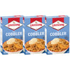 Cobbler Mix 10.58 Oz. (Pack Of 3) - Homemade Dessert In Minutes - Just Add Your Favorite Fruit - Apple, Peach, Berry And More By Louisiana Fish Fry