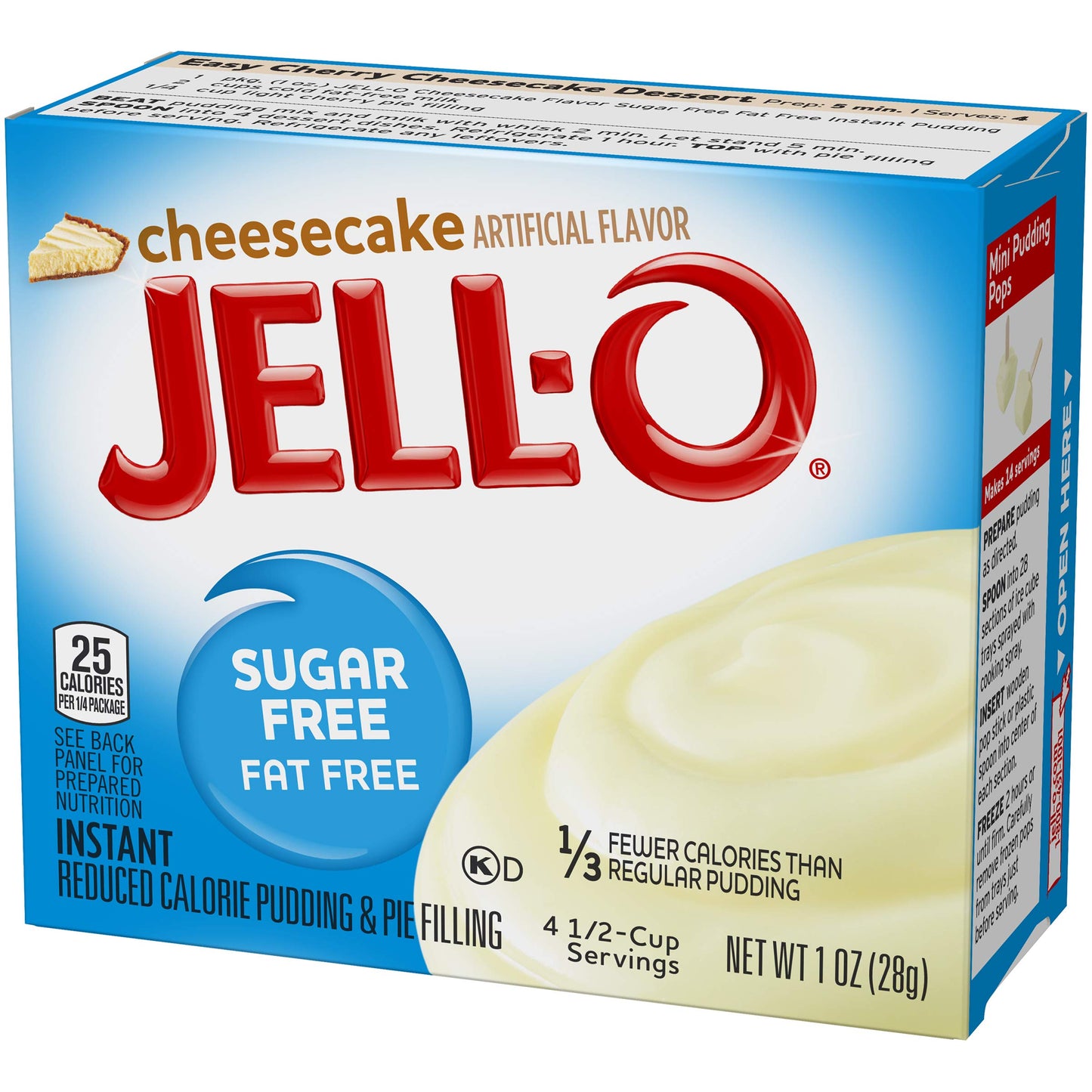 Jell-O Cheesecake Sugar Free Pudding & Pie Filling Pack Of 5