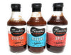 Franklin Barbecue Sauce 12.5oz Bottle (Pack of 3) (Sampler Pack 1 of Each Flavor)