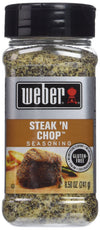 Weber Steak N' Chop Seasoning 8.5 Oz (Pack Of 2)