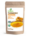 Organic Spice Resource Organic Turmeric Powder w/Curcumin, 16 Ounce, USDA Organic, Non-GMO, Lab Tested for Purity