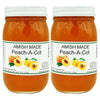 Amish Jam - Two 16 Oz Jars (Peach-A-Cot)