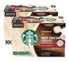 Starbucks Classic Hot Cocoa K-Cup Pods, Made With Real Cocoa & Nonfat Milk, K-Cup Pods For Keurig Brewing System, 10 Ct K-Cups P