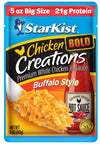 Starkist Chicken Creations Big Size Bold Buffalo 5 Oz Pouch (1 Pack) Ready To Eat Top-Grade White Meat Chicken 21G Protein Per Serving Gluten Free Perfect For Salads Meals And Snacks