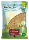 Food to Live Organic Whole Wheat Couscous, 10 Pounds - Non-GMO, Kosher, Raw, Vegan, Bulk