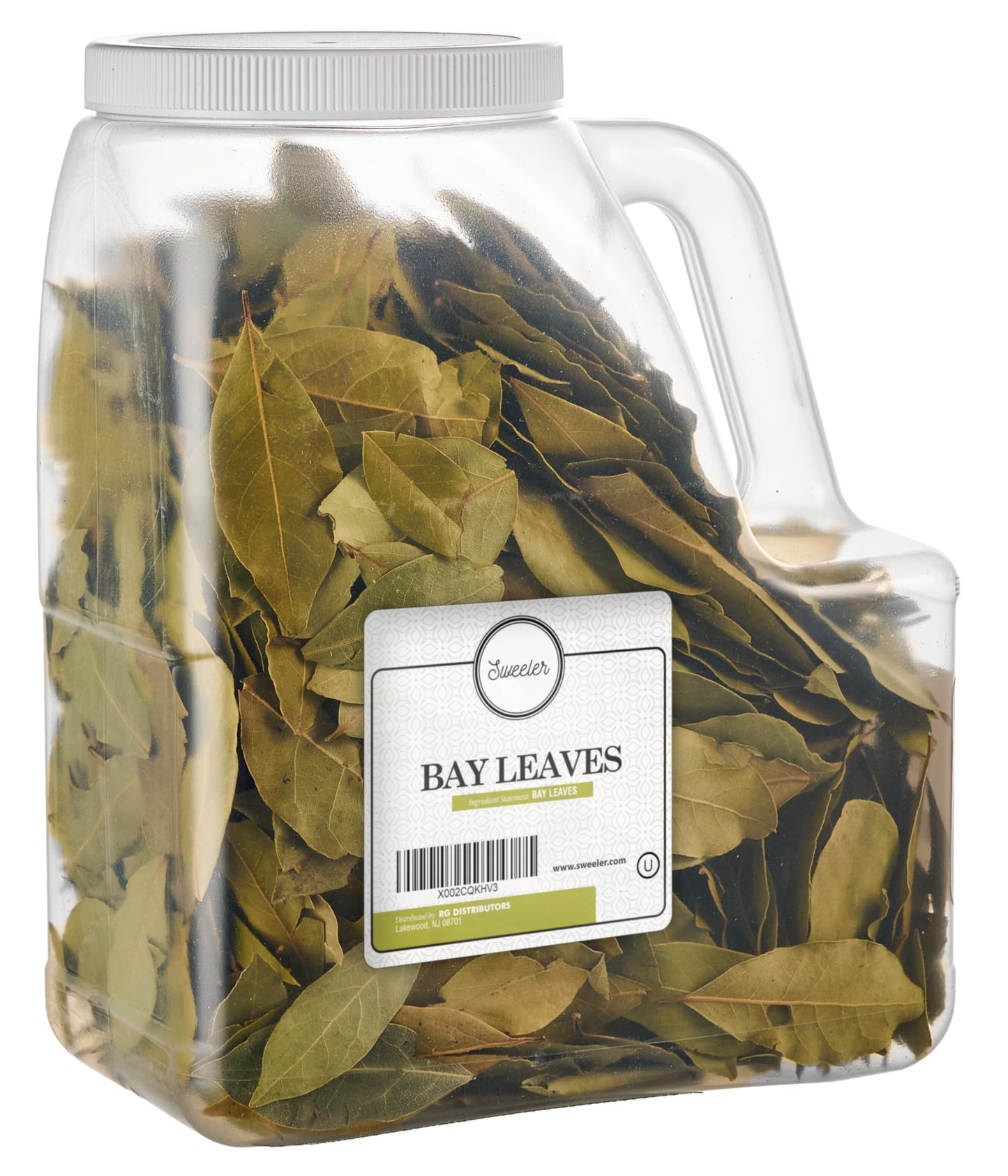 Sweeler Whole Bay Leaves Turkish Non-Gmo Hand Packed 8 Ounces (1 Pack)