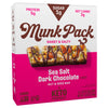 Munk Pack Keto Nut & Seed Bar, Sea Salt Dark Chocolate, 4 Count 1.23 oz