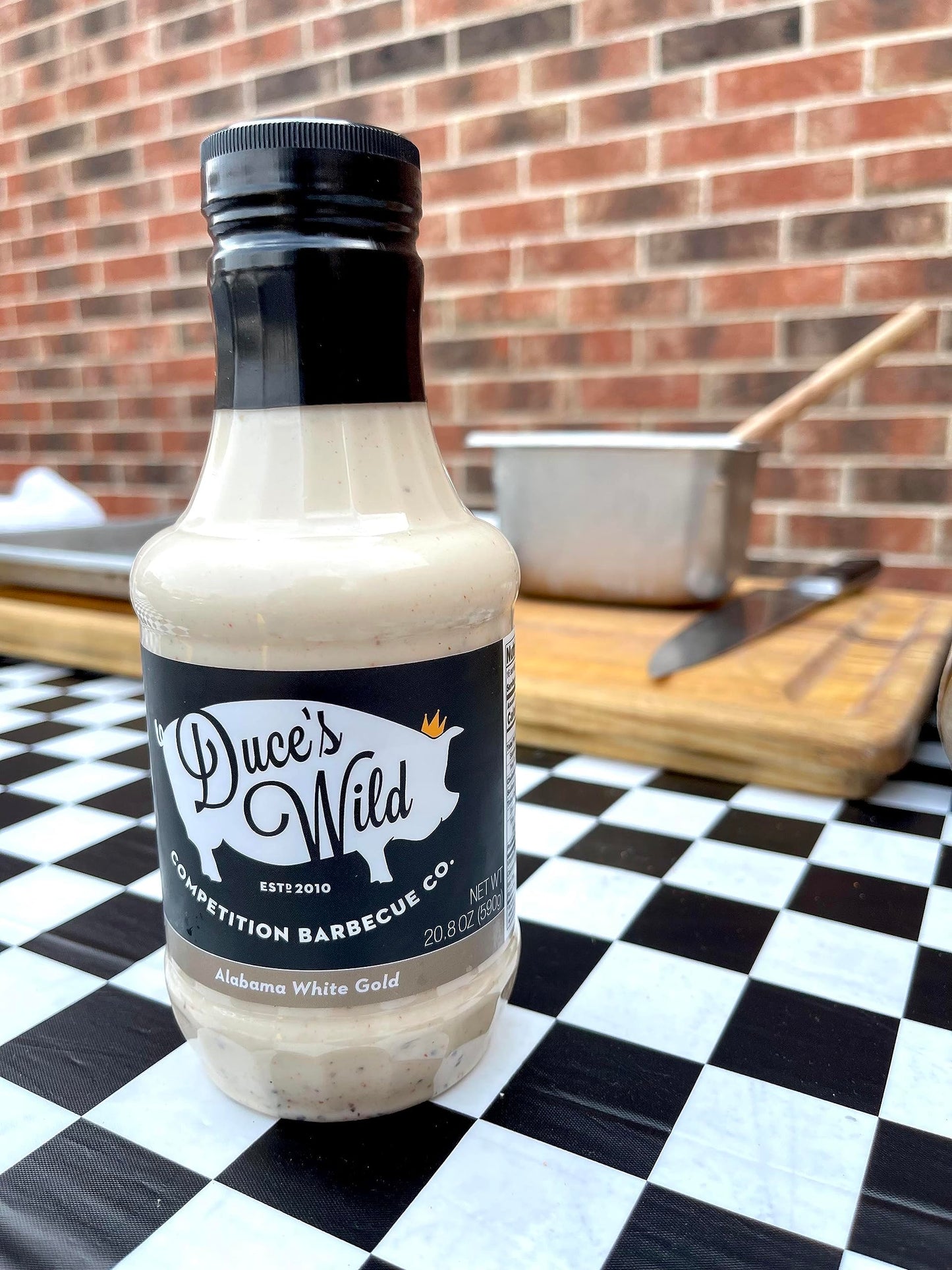 Duces Wild Alabama White Gold Barbecue Sauce - 1.3 lb (Pack of 1)