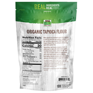 Now Foods, Organic Tapioca Flour, Gluten-Free And Non-Gmo Flour Replacement, 16-Ounce (Packaging May Vary) (Pack Of 3)