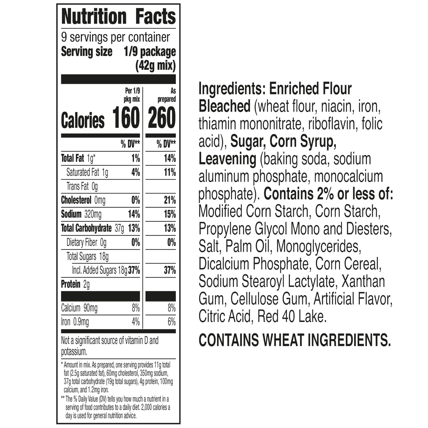 Betty Crocker Delights Super Moist Cherry Chip Cake Mix, 13.25 oz.