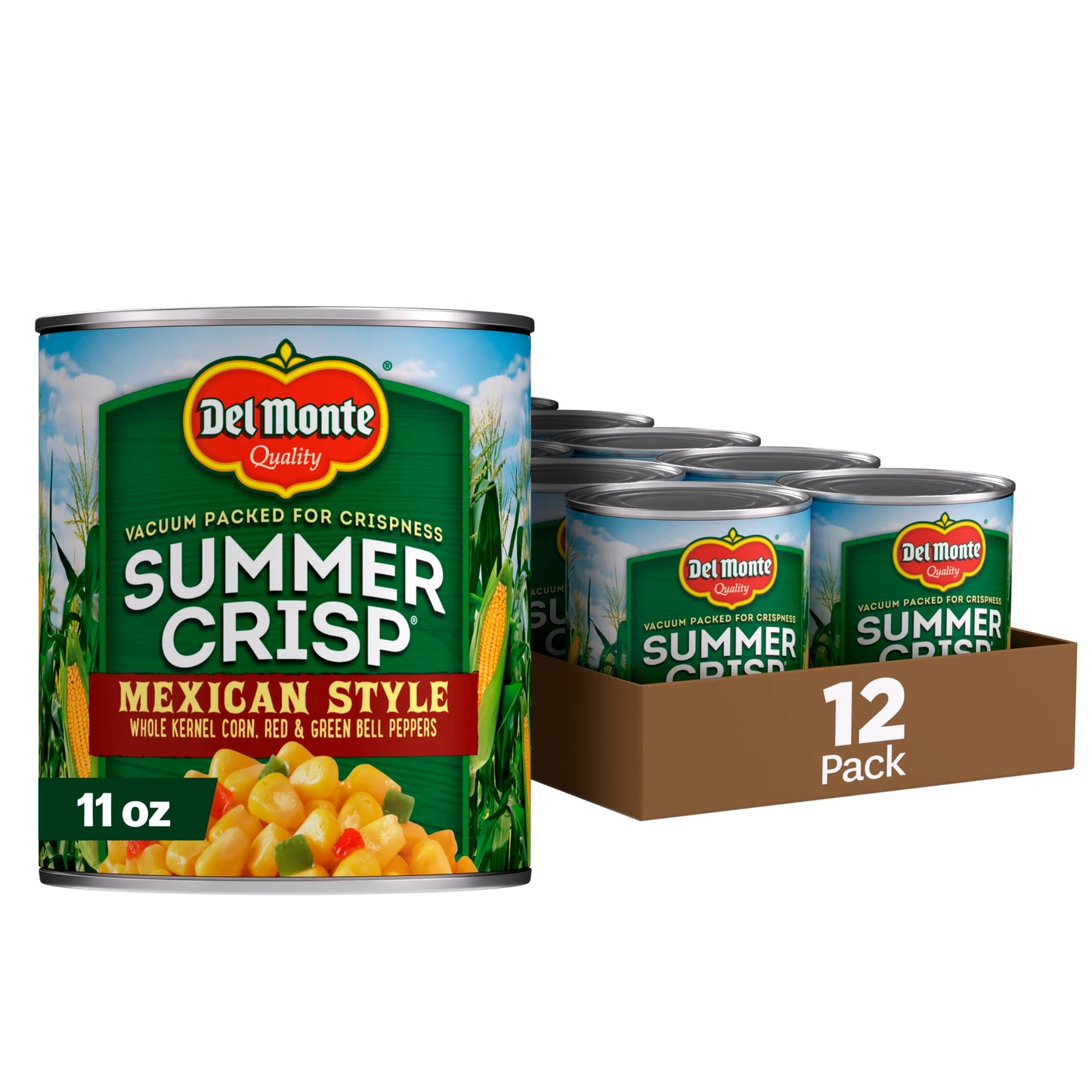 Del Monte Mexican Corn 11 oz. Can, 12 Pack