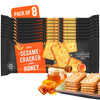 Jans Sesame Cracker with Honey, 5.64 oz, Classic Recipe, No Cholesterol, No Trans Fat, Pack of 8