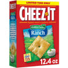Cheez-It Cheese Crackers, Baked Snack Crackers, Lunch Snacks, Hidden Valley Ranch, 12.4Oz Box (1 Box)