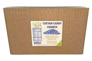 Cotton Candy Crunch | Ice Cream Topping & Cake Decoration | By Dasher'S Spice & Beans | 10 Lb