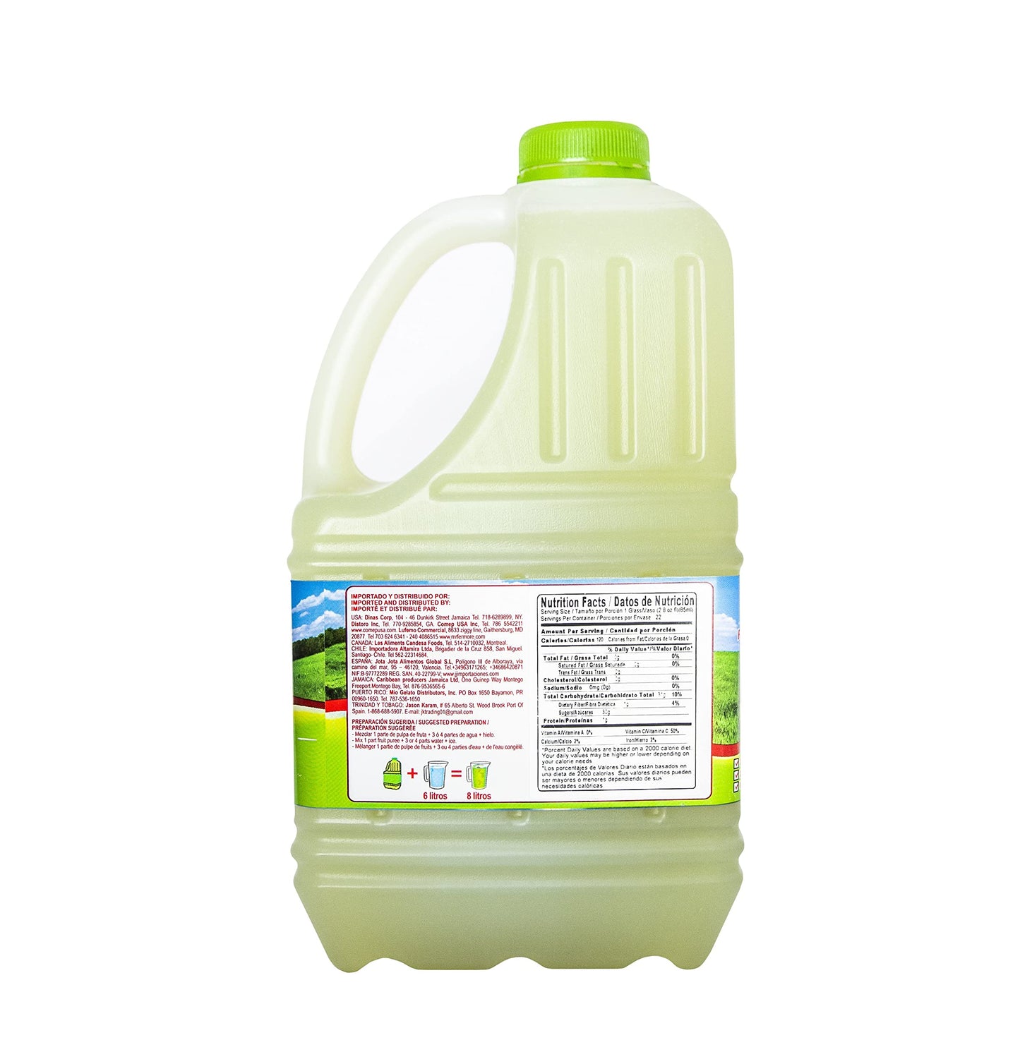 Canoa Fruit Pulp - Made With Real Fruit - 64 Fl Oz - Make Juices, Cocktails, Desserts, And More - Choose From Many Flavors - Pas