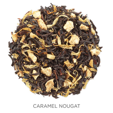 Tea Forte Black Tea, Caramel Nougat, Loose Tea Canister…
