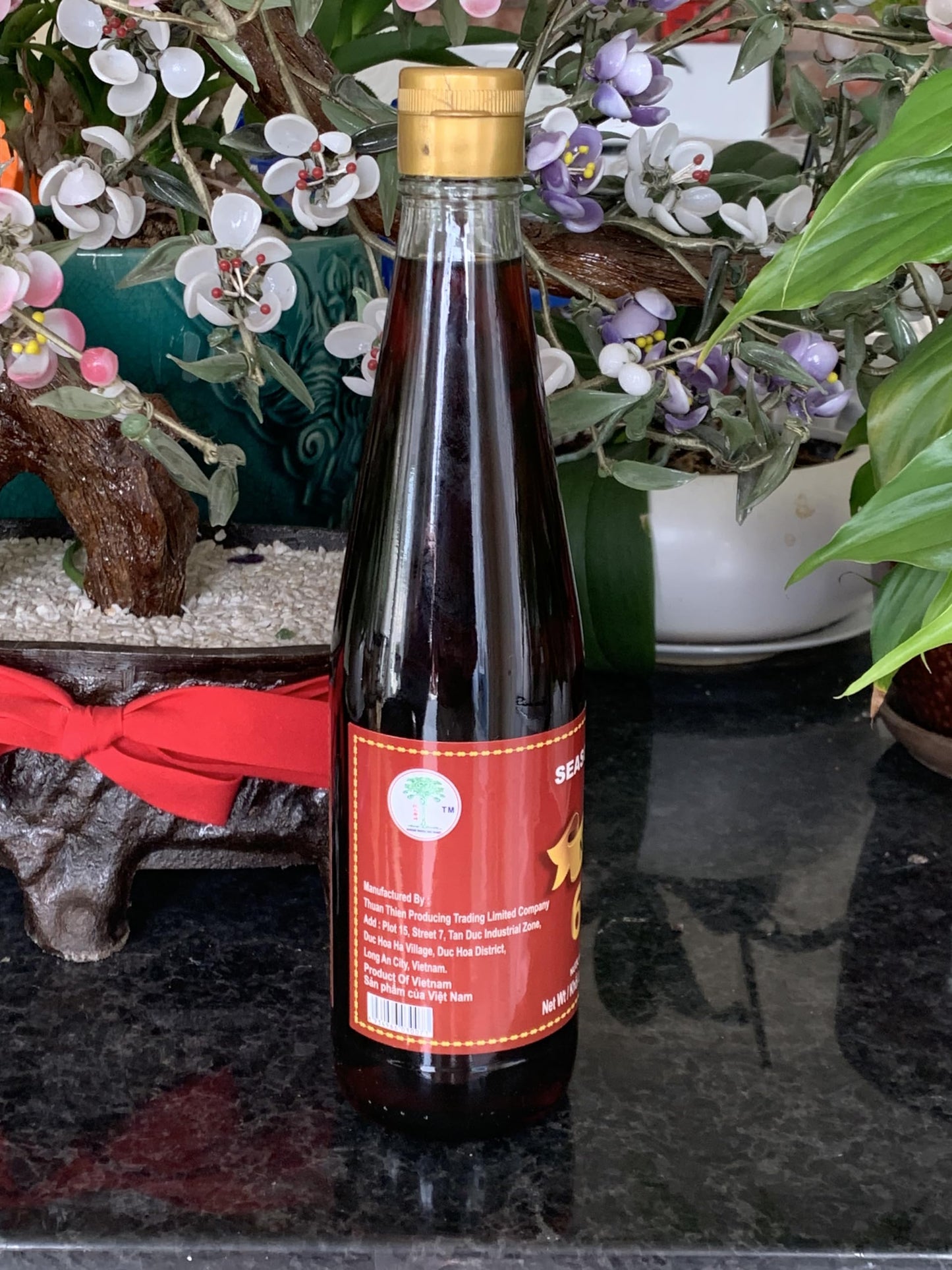 1 Pack - 60N Phu Quoc Premium Fish Sauce - Nuoc Mam Phu Quoc Dam Dac 60 Do Dam - 17 Oz