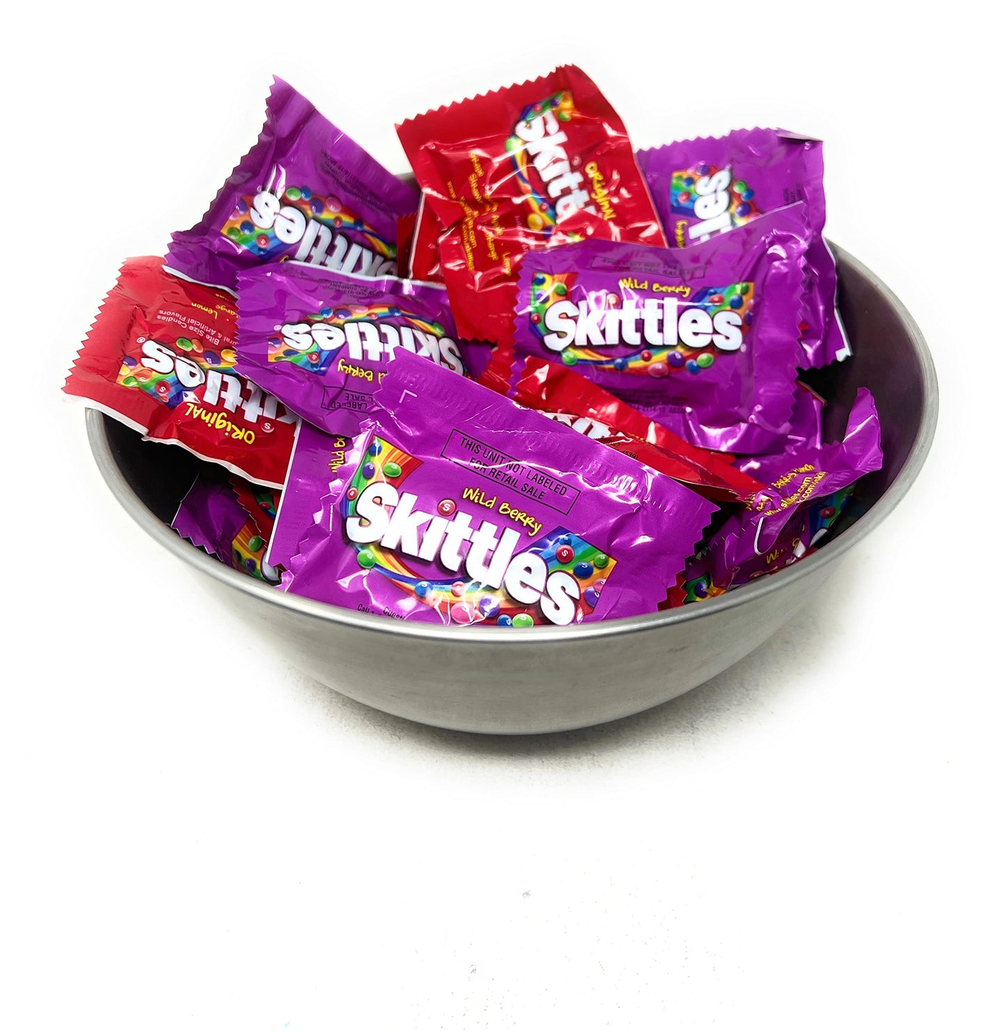 Halloween ASSORTIT X Skittles Collab Wild Berry & Original Flavor Variety Candy Coated Fruit Chew Individually Wrapped Bulk Part
