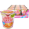 Kikkoman Nissin Cup Noodles Soup, Shrimp Flavor, Instant Ramen, 2.25 Ounce (Pack of 12)
