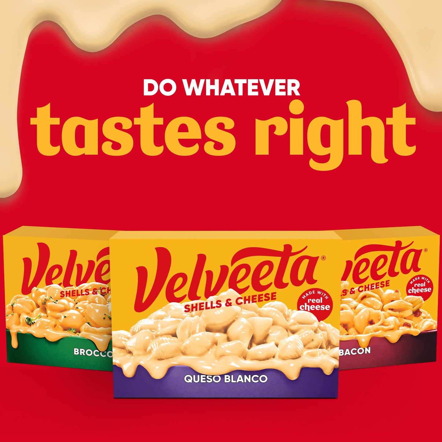 Velveeta Shells & Cheese Queso Blanco Shell Pasta & Cheese Sauce, 12 Oz Box