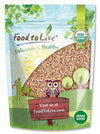 Food to Live Organic Italian Pearled Farro, 5 Pounds - Non-GMO, Kosher, Vegan, Whole Farro Grain in Bulk, Good Source of Fiber a