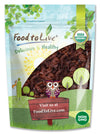 Food to Live Organic Sultana Raisins, 2.5 Pounds - Non-GMO, Unsweetened, Unsulfured, Lightly Coated with Organic Sunflower Oil,