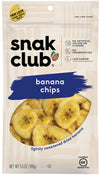 Snak Club All Natural Banana Chips, Gluten Free, Non-GMO, 5.5-Ounces (6-Pack)