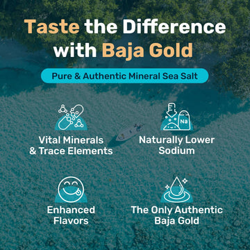 Baja Gold Mineral Sea Salt Fine Grind 5 Lb. Bag