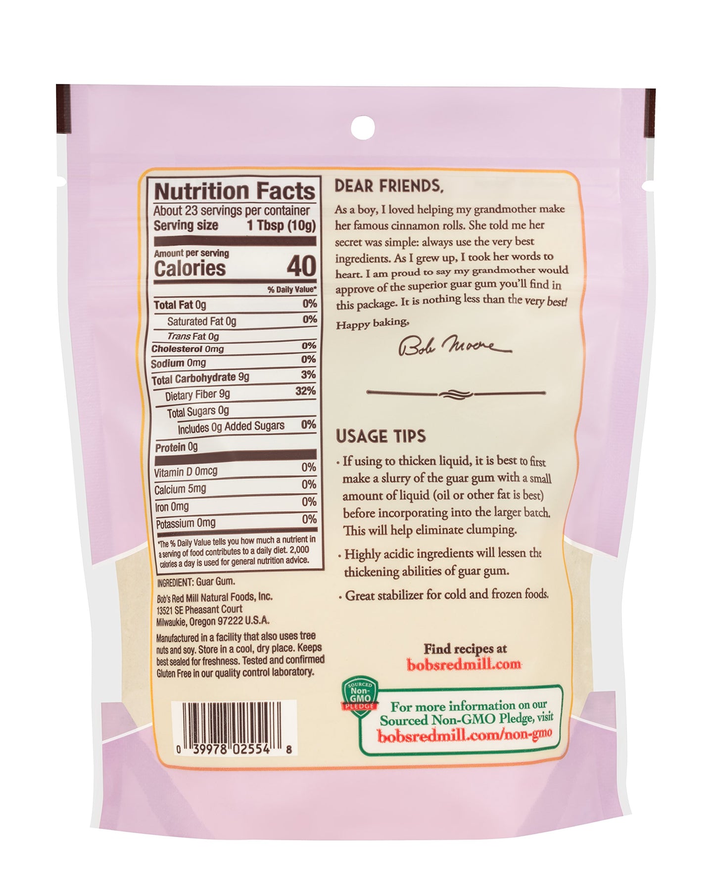 Bobs Red Mill guar gum 08 Oz
