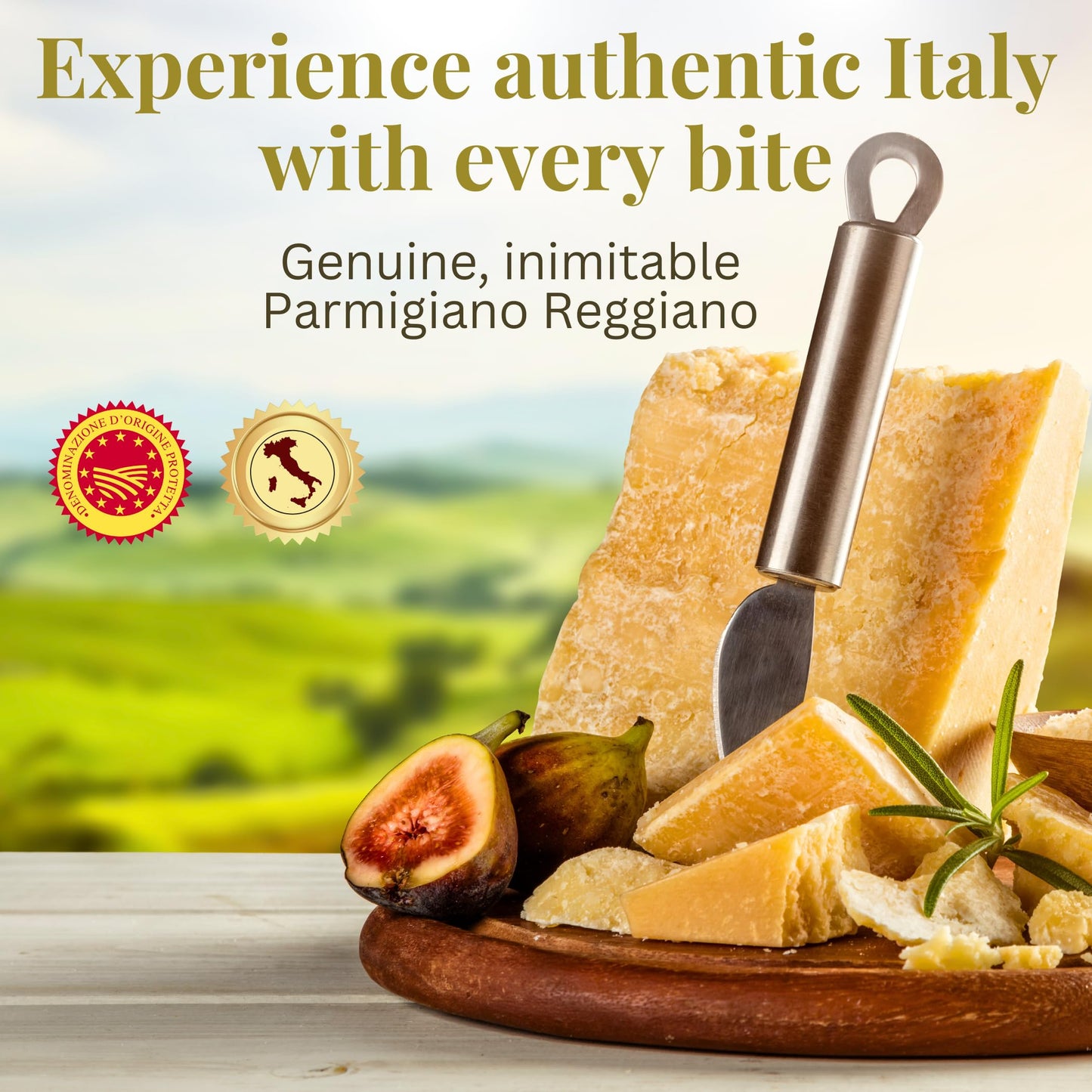 Parmesan Cheese Block 1 Lb, Parmigiano Reggiano Cheese Dop, Top Grade-Italian Cheese, 24 Months Aged, Latteria Soresina Italian