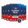 Seattles Best Coffee Post Alley Blend Dark Roast K-Cup Pods | 6 boxes of 10 (60 Total Pods)