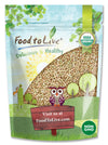 Food to Live - Gluten Free Organic Buckwheat Groats, 5 Pounds - Hulled Raw Non-GMO Whole Grain. Quick-Cooking. Perfect for Kasha