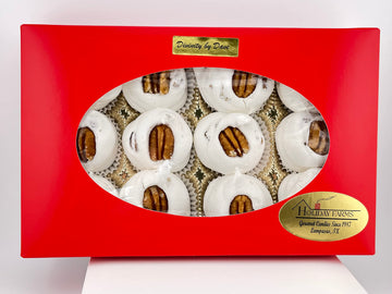 12 Piece Divinity Gift Box (With Pecans) Old Fashioned Divinity, Just Like Home Made