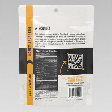 R-C Ranch - Wagyu Beef Jerky - Honey Jalapeno 3oz