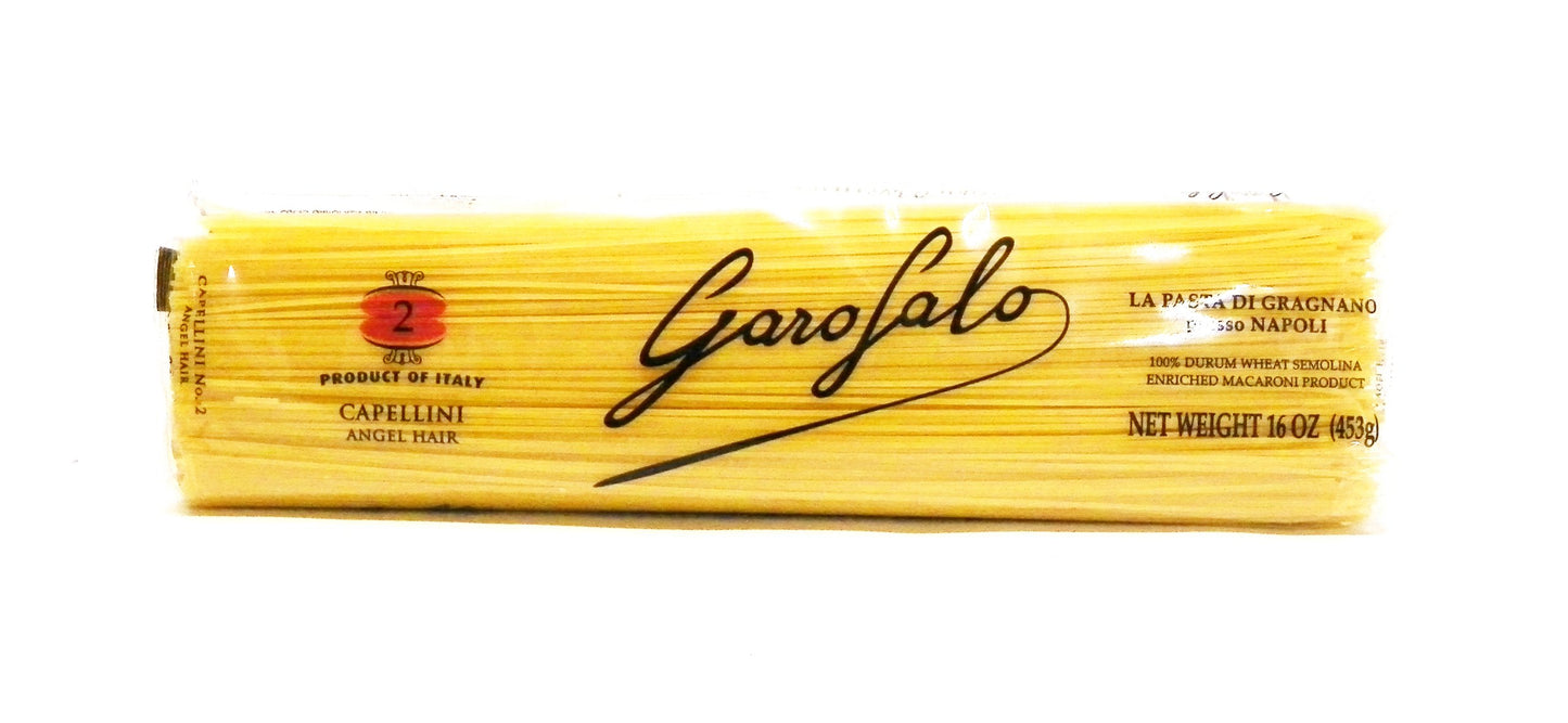Garofalo Capellini Angel Hair Pasta, 16-Ounce (Pack of 4)