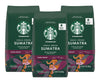 Starbucks Sumatra Coffee, Whole Bean, 12-Ounce Bags (Pack Of 3)