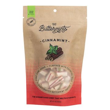 Buttermints Cinnamint, Butter Mints Gluten-Free Candy Soft Butter Taste, Unexpectedly Scrumptious (4 Servings)