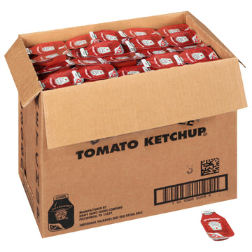 Heinz Single Serve Ketchup Dip & Squeeze Packet, 27 Gr. Container (Pack Of 500)