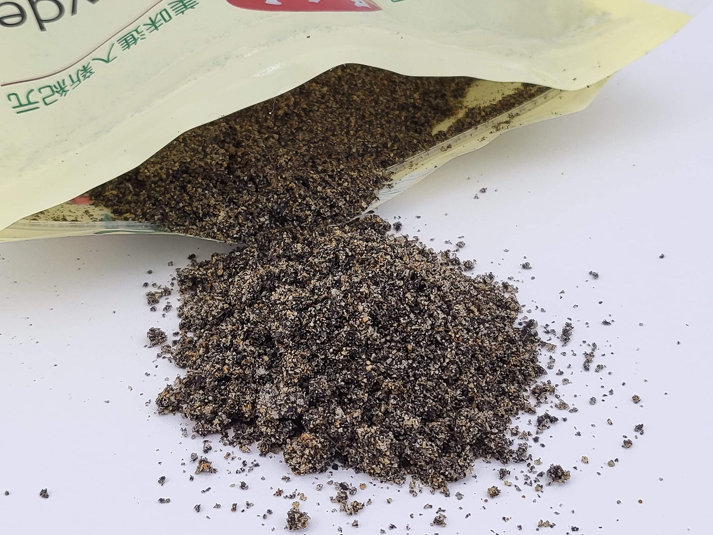 Greenmax Black Sesame Powder Ground Sesame Seeds 10.6 Oz Bag (Pack Of 2) Roasted Fine Grind Pure Sesame Seeds No Sugar And Twinf