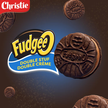 CHRISTIE Double Stuf Chocolate Cookies, 10.68 oz - Imported from Canada