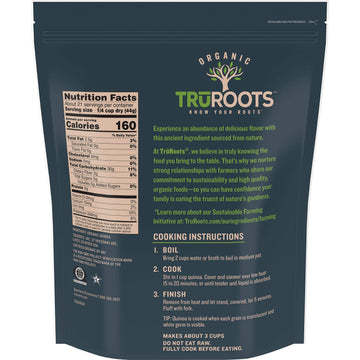 Truroots Organic Quinoa, 32 Ounces, Certified Usda Organic, Non-Gmo Project Verified