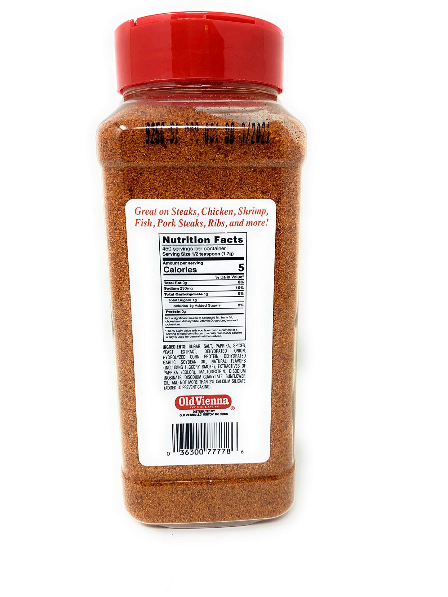 Old Vienna | Red Hot Riplets Seasoning | 27 Oz/765 G