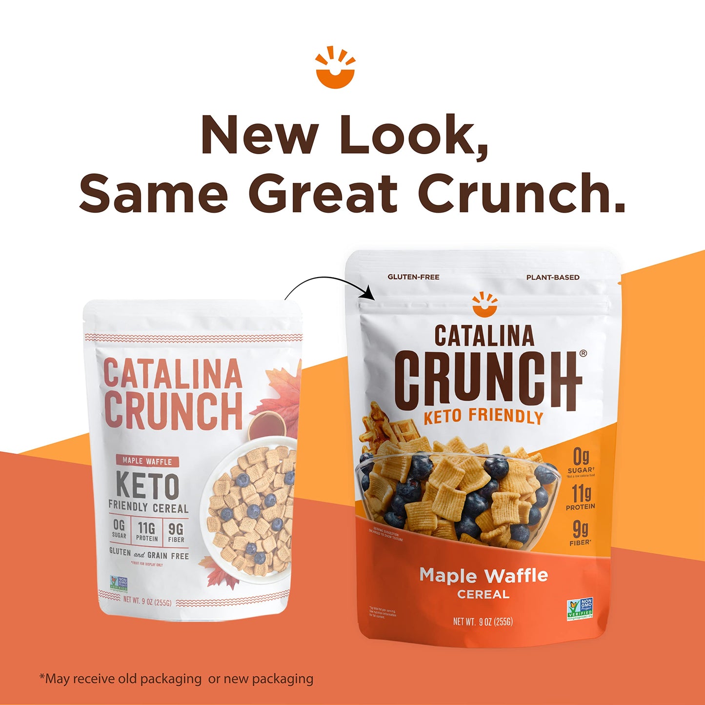 Catalina Crunch Maple Waffle Keto Cereal (9Oz Bags) | Low Carb, Sugar Free, Gluten Free | Keto Snacks, Vegan, Plant Based Protei