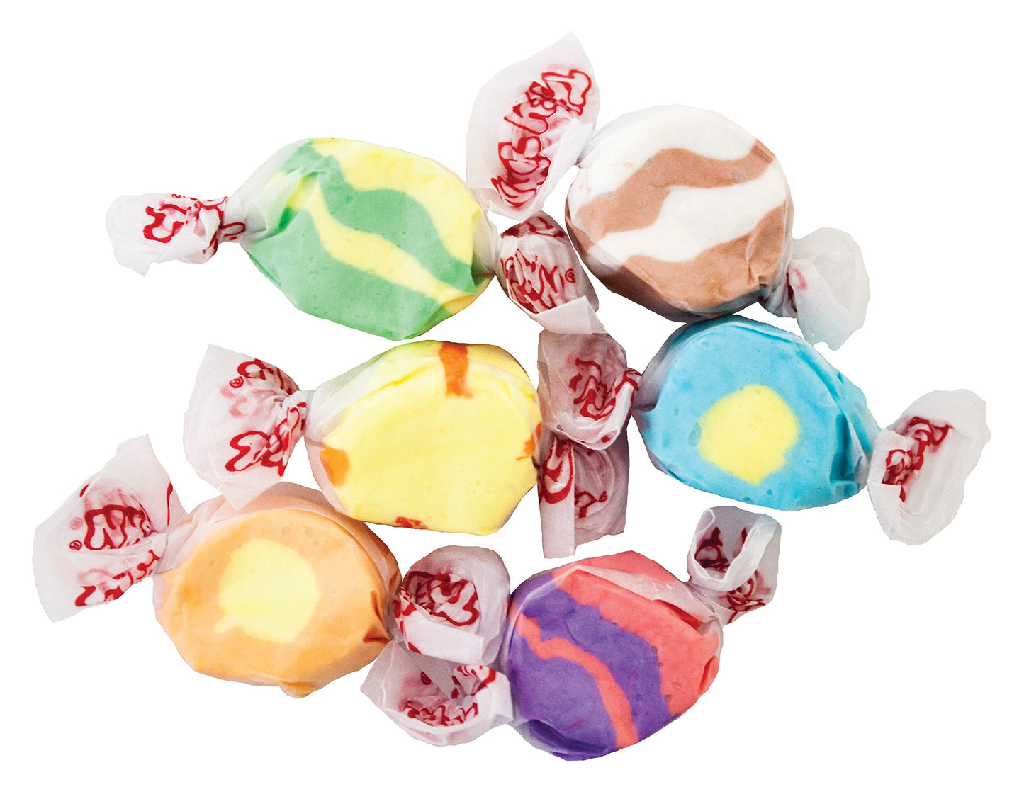 Taffy Town Candies- Tropical | Gourmet Taffy| Nougat-Style Candy| Soft & Delicious| Sumer Snack Treats| Party Good Candies| 5Lbs