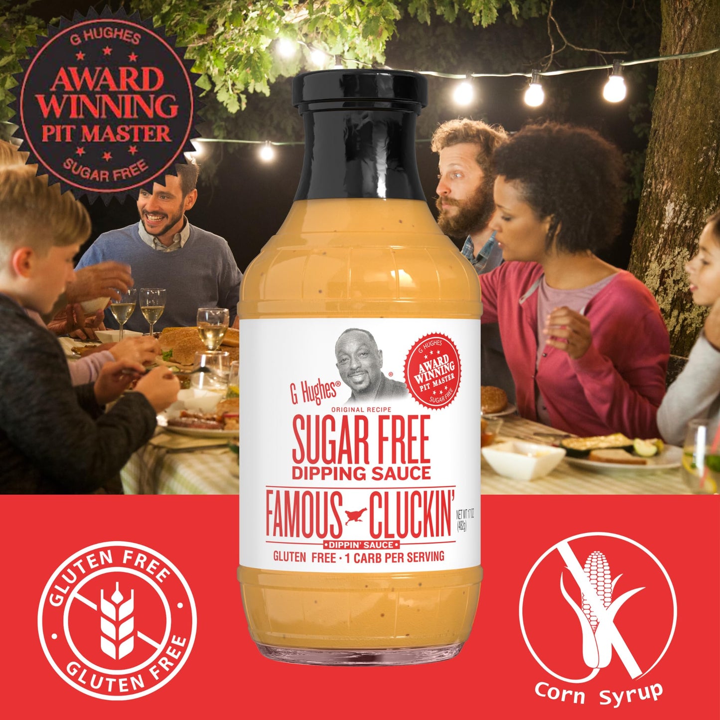 G Hughes Sugar Free, Famous Cluckin Dipping Sauce - Sugar Free Sauces, Dipping Sauces, Sugar Free Special Sauce, Gluten Free S