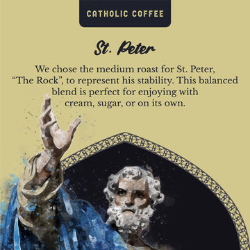Catholic Coffee St. Peter Parish Arabica Coffee,Medium Roast Coffee. Ethically Sourced From Honduras And Made By A Family Owned