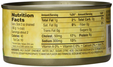 Reese Lump Style Crabmeat, 6-Ounces